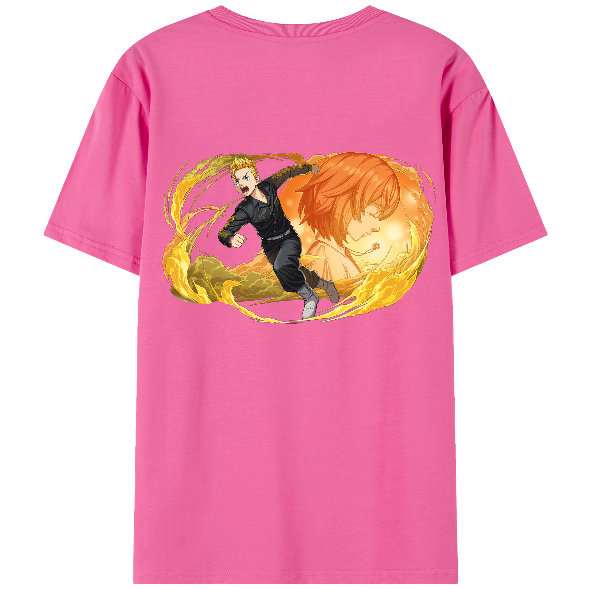 （画像用） 東京リベンジャーズ Tokyo Revengers レディース半袖Tシャツ(バックプリント)
